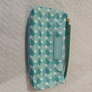 Estee Lauder Turquoise Diamond Cosmetic Bag